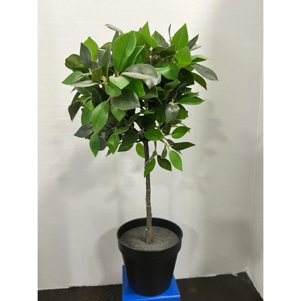 2 IKEA FEJKA Artificial Potted Plant Weeping Fig Stem 17